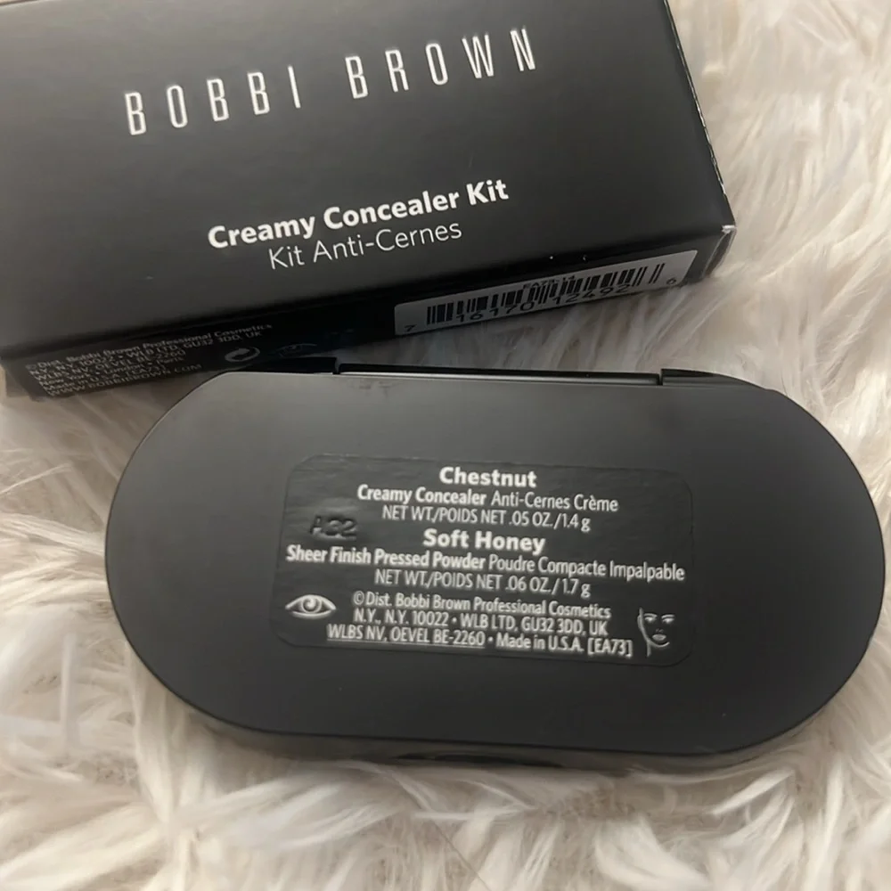 Bobbi Brown Creamy Concealer-Pressed Powder Duo Kit/ Chestnut/ NIB